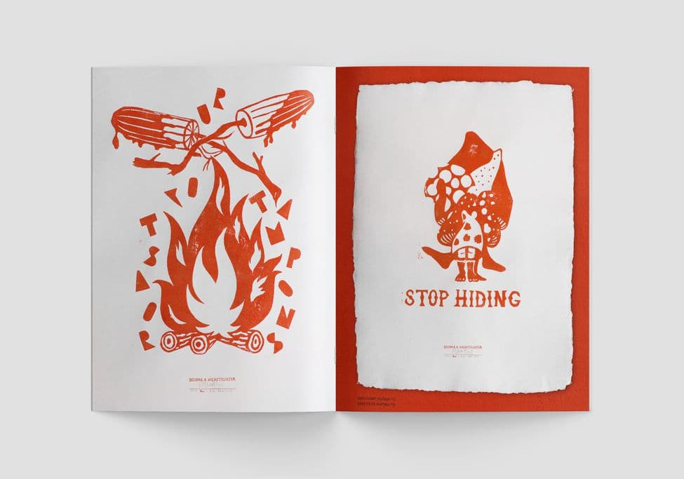 Editorial Design / Design und Gestaltung eines Katalogs für Petra Mattheis