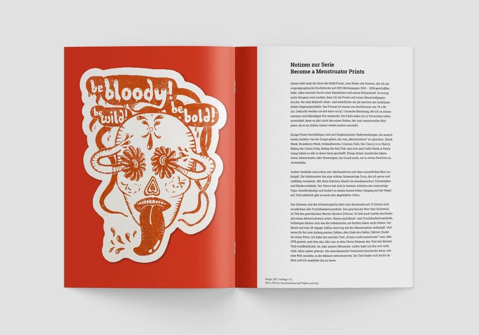 Editorial Design / Design und Gestaltung eines Katalogs für Petra Mattheis
