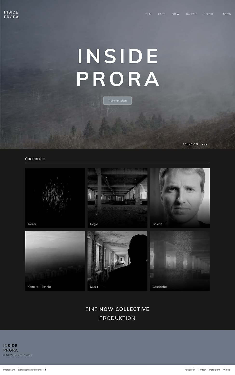 Responsive Webdesign für Inside Prora
