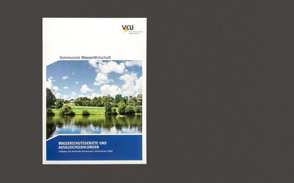 Editorial Design / Design und Gestaltung von Broschüren für den VKU (Verband kommunaler Unternehmen)